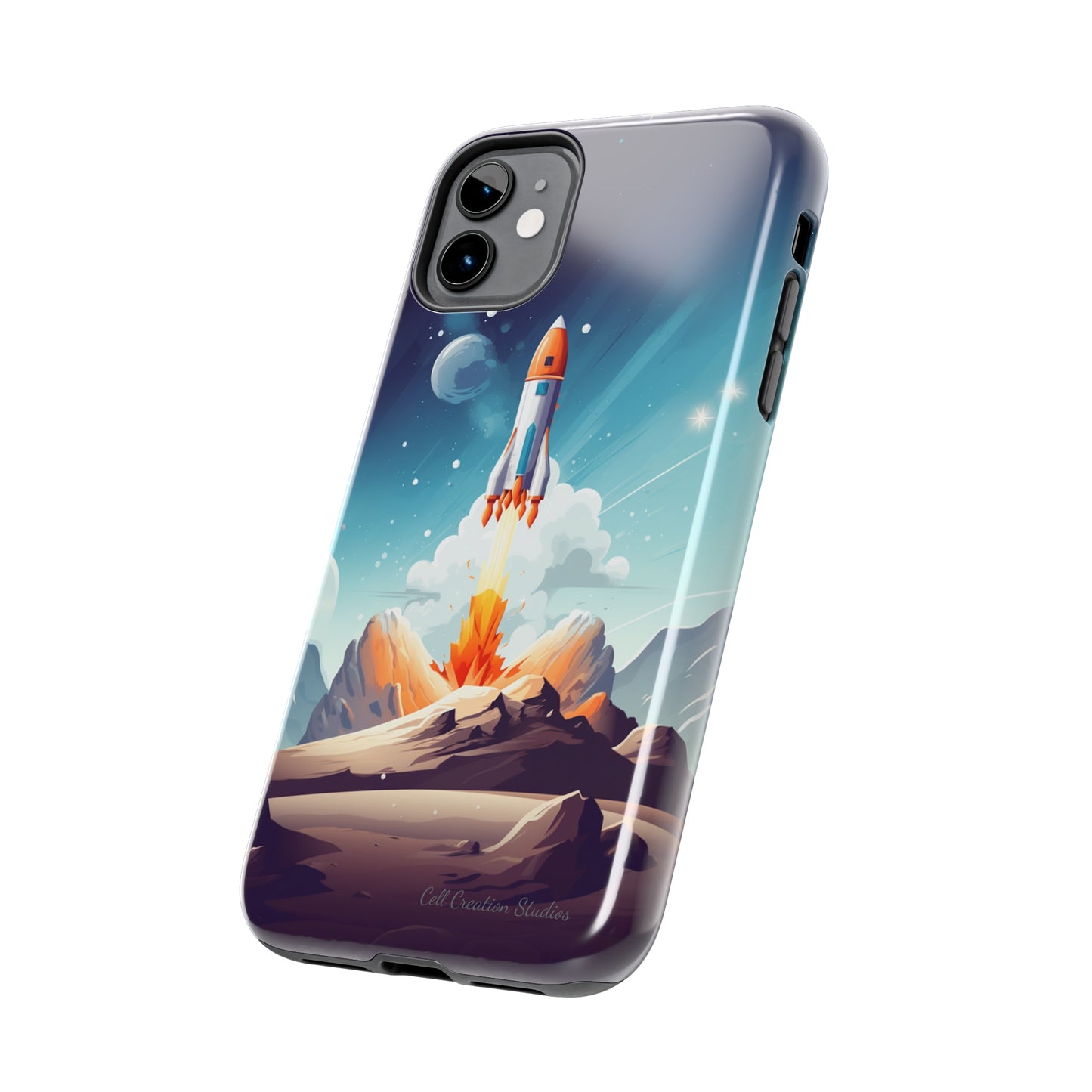 Introducing our "Galactic Odyssey" Cell Phone Case – Launch Your Device into Adventure -Tough Phone Cases