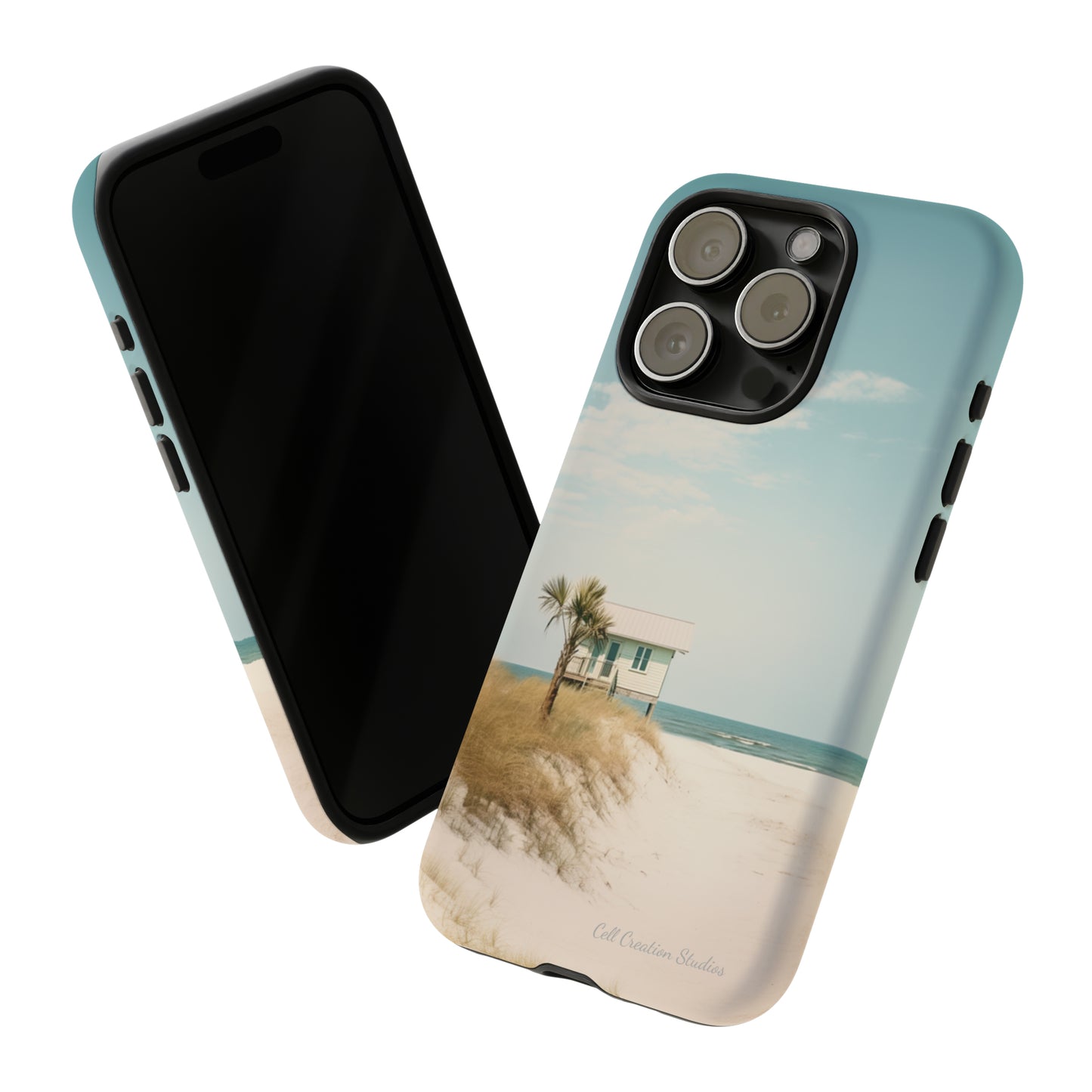 "Seaside Haven" -Tough iPhone Cases