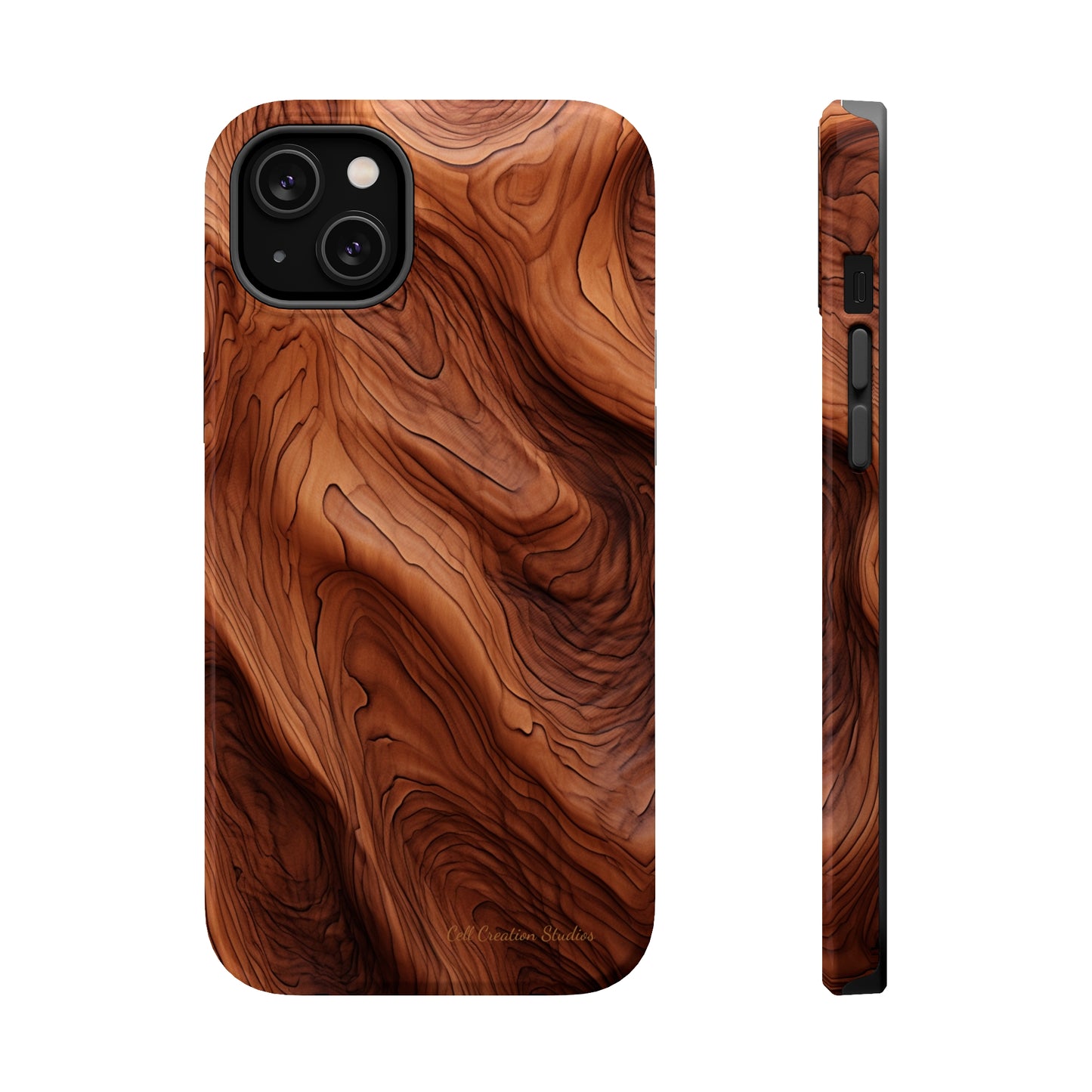 The "Eternal Woodgrain" Phone Case -MagSafe Tough Cases