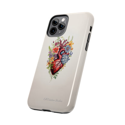 "Blooming Hearts" -Tough iPhone Cases