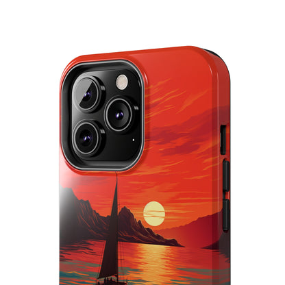 "Serenity at Sunset" -Tough iPhone Cases