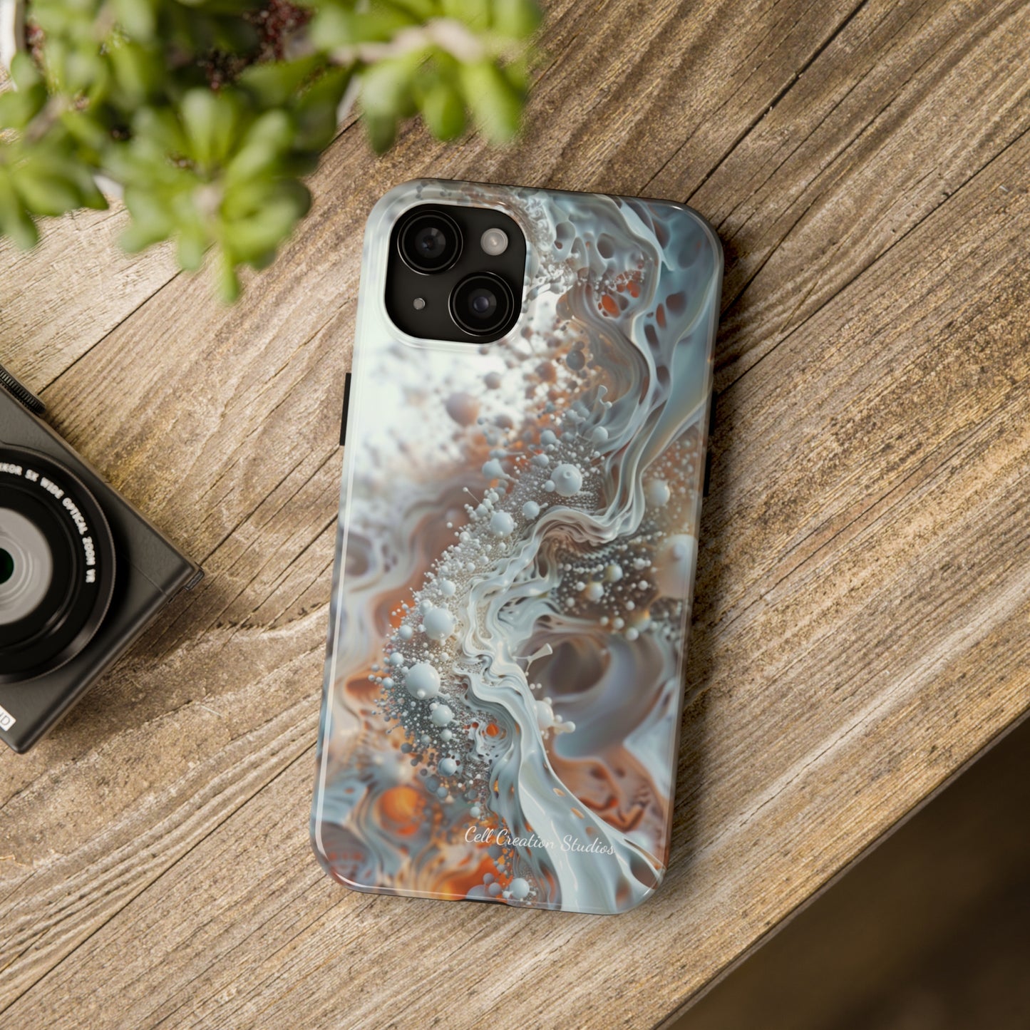 "3D Liquid Splash" -Tough iPhone Cases