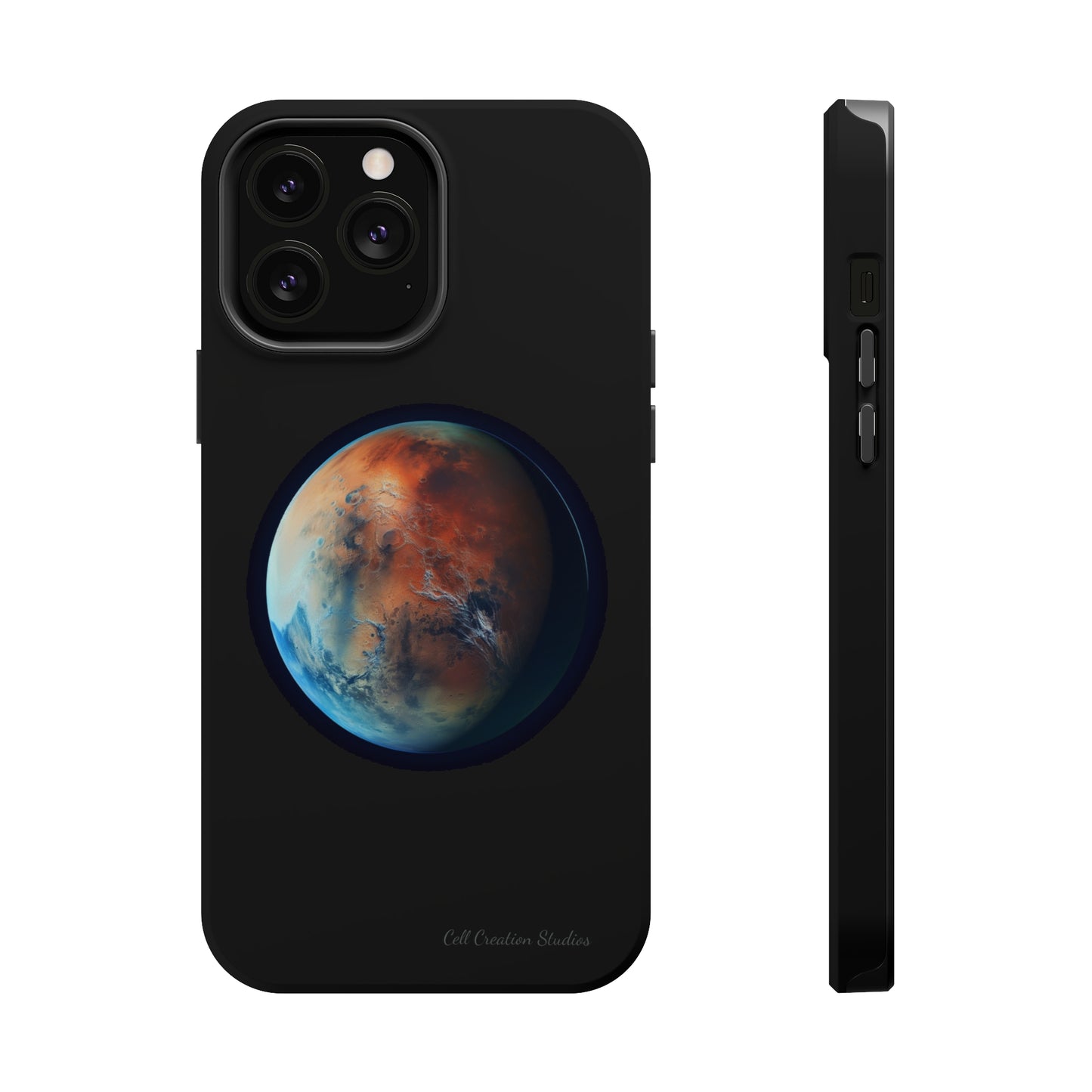 Introducing the "Mars Marvel" Cell Phone Case – Explore the Red Planet -MagSafe Tough Cases