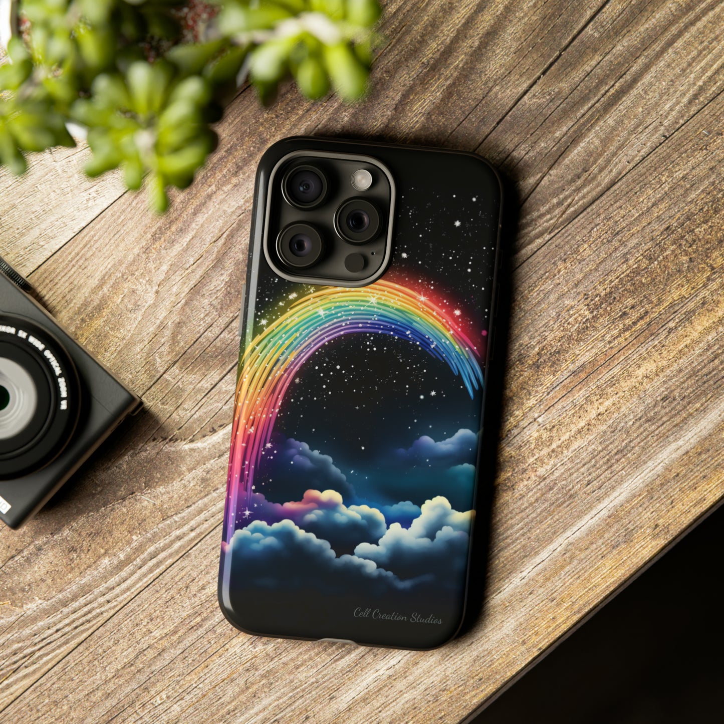 "Starry Night Rainbow" Cell Phone Case -Tough Cases