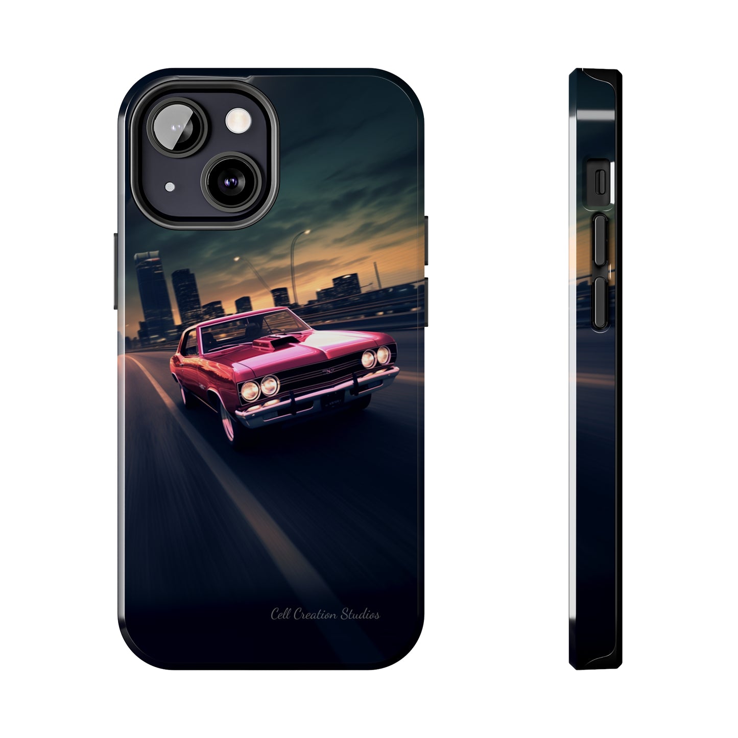 "Sunset City Cruise GTO Edition" -Tough iPhone Cases