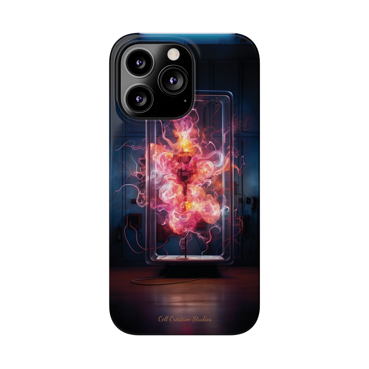 Introducing the "Ethereal Ember" Cell Phone Case – Capturing the Essence of Mystery -Slim Phone Cases