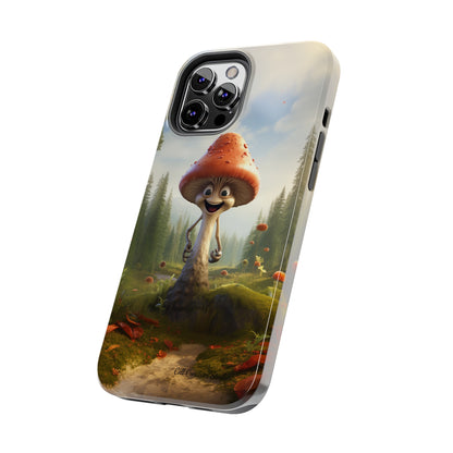 Introducing the "Smiling Mushroom" Cell Phone Case – Spread Joy with Every Glance! -Tough Phone Cases