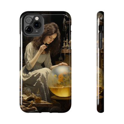 Introducing the "Mystic Botanist" Cell Phone Case – Discover the Secrets Within -Tough Phone Cases