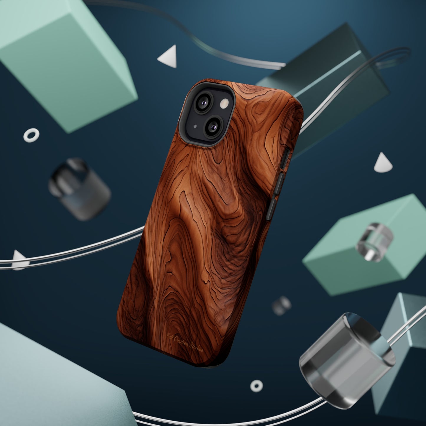 The "Eternal Woodgrain" Phone Case -MagSafe Tough Cases