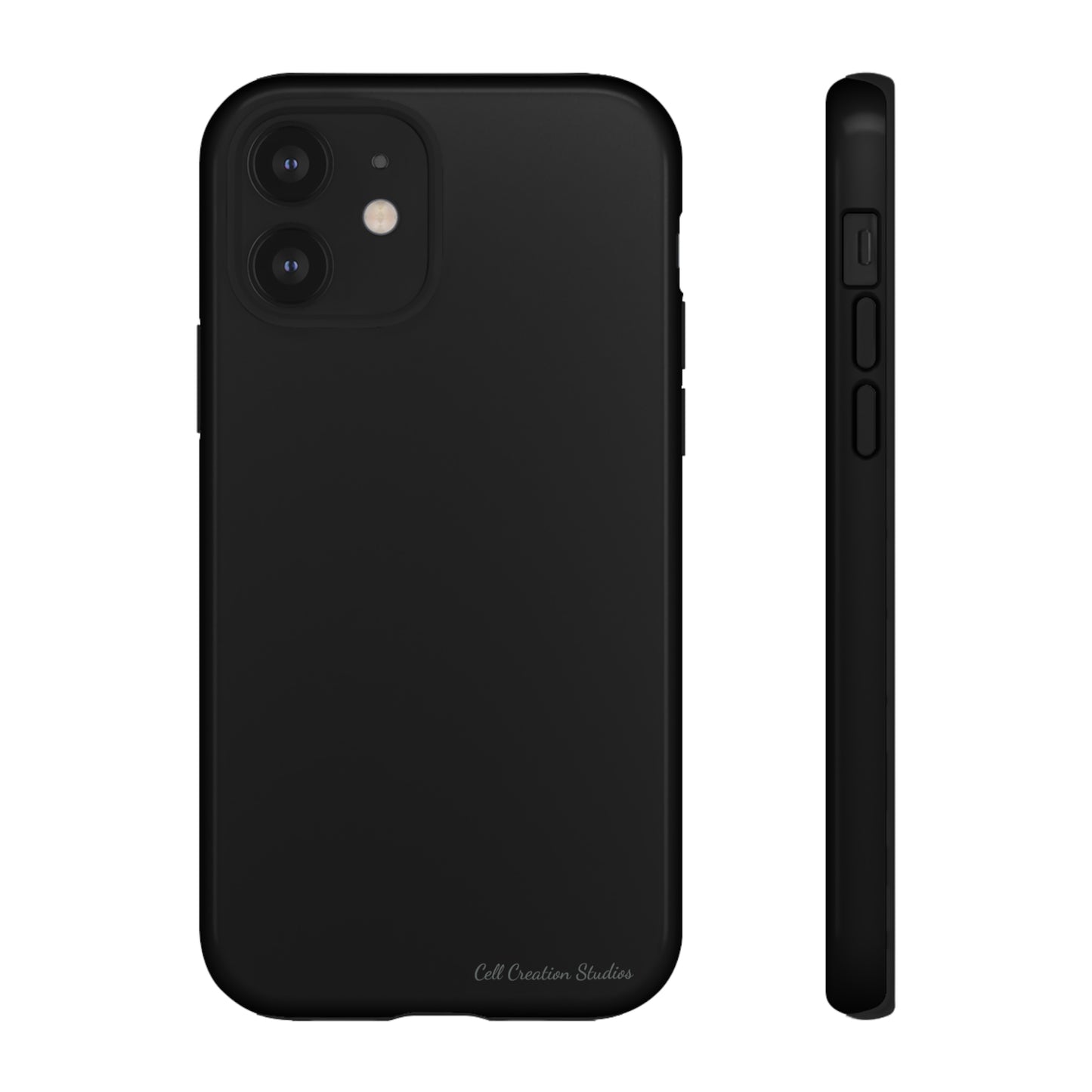 "Stealth Black Defender" -Tough iPhone Cases