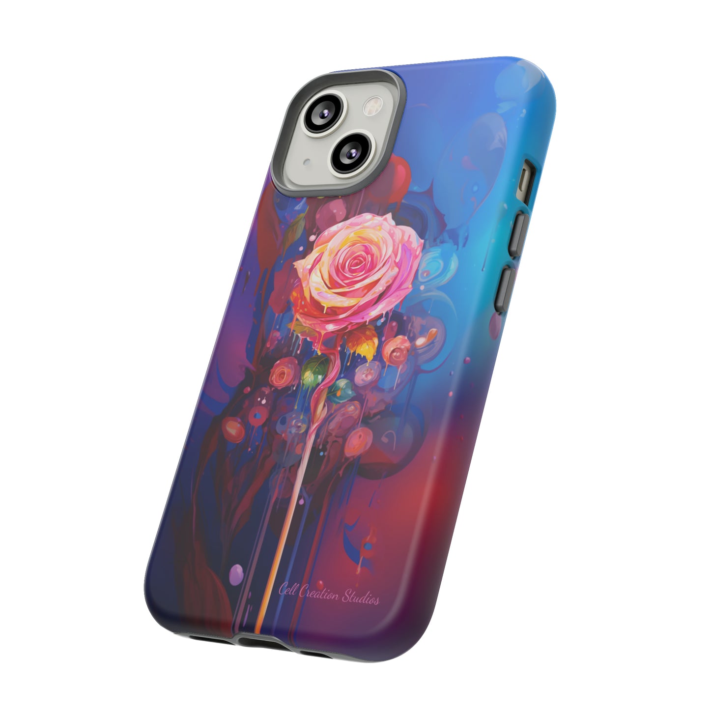 "Dreamy Rose Bloom Fantasy" -Tough iPhone Cases