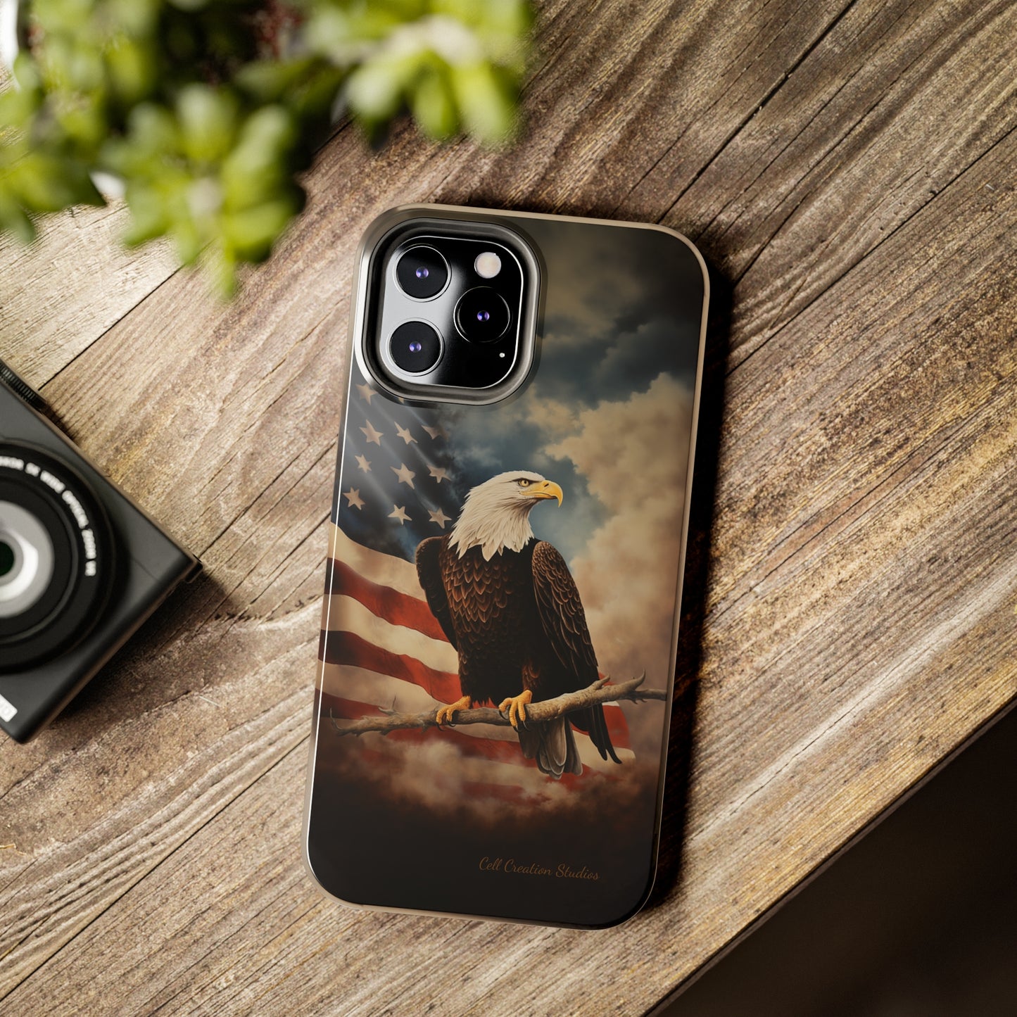 Introducing the "Eagle's Majesty" Cell Phone Case – Soar with American Pride -Tough Phone Cases