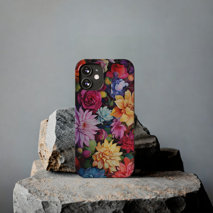 Introducing the "Blossom Beauty" Cell Phone Case – Elevate Your Style with Floral Charm -Slim Phone Cases