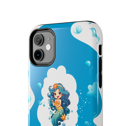 "Mermaid Elegance" -Tough iPhone Cases