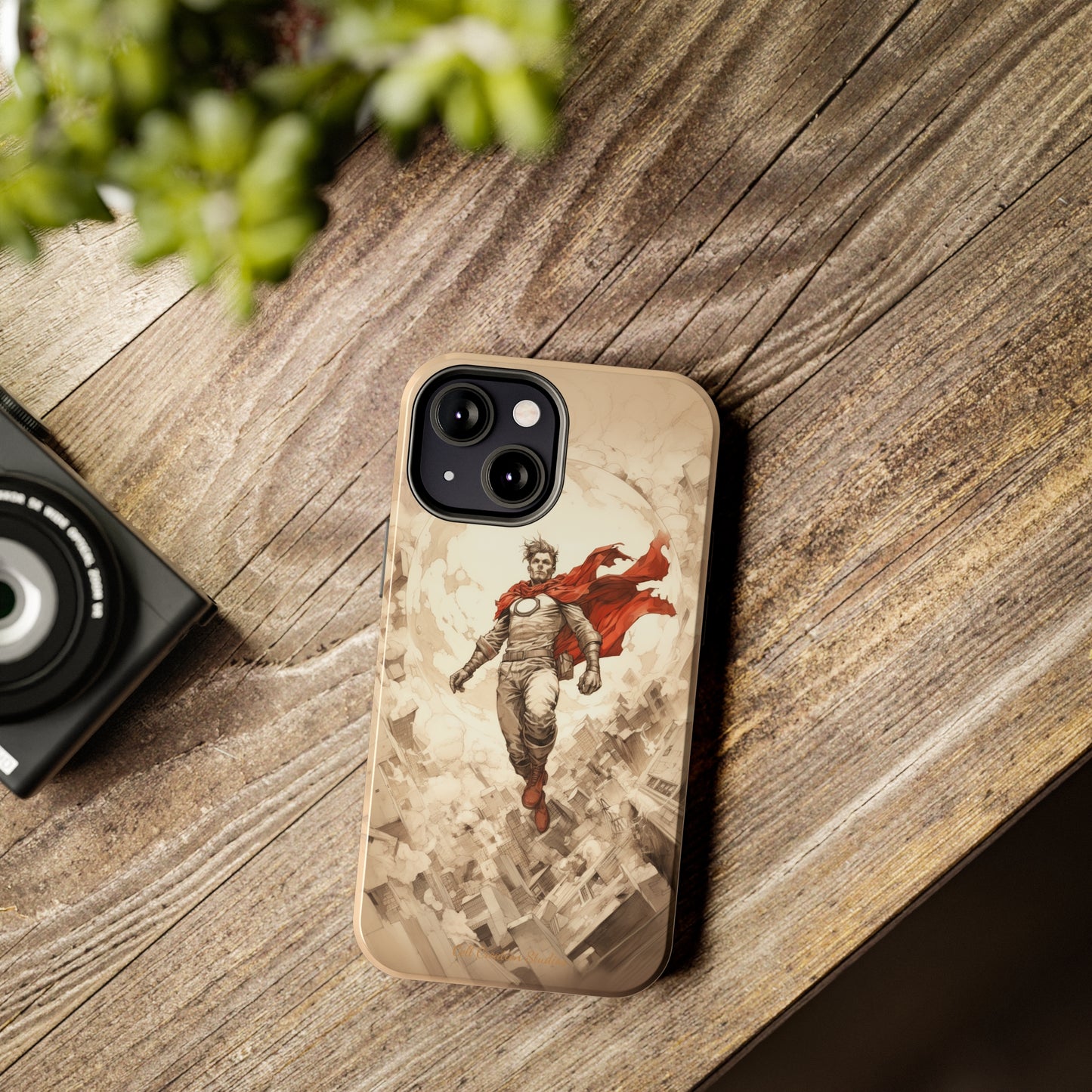 Introducing the "Heroic Guardian" Cell Phone Case – Unleash Your Inner Superhero with Captivating Design -Tough Phone Cases