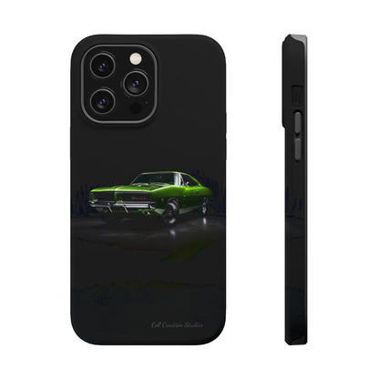 "Retro Thunder" 1969 Dodge Charger Phone Case -MagSafe Tough Cases