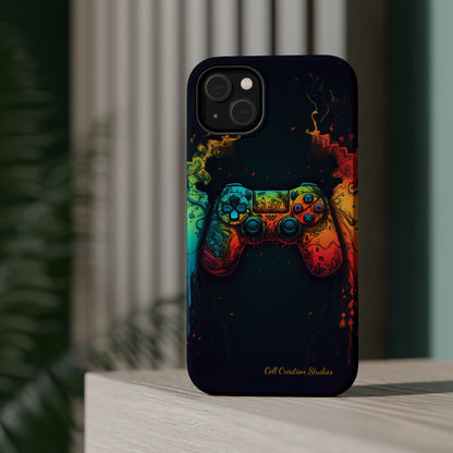 "ColorBlast Gaming" -MagSafe Tough iPhone Cases