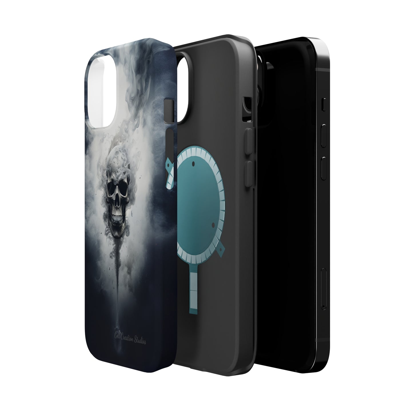 "Mystic Smoke Skull" -MagSafe Tough iPhone Cases