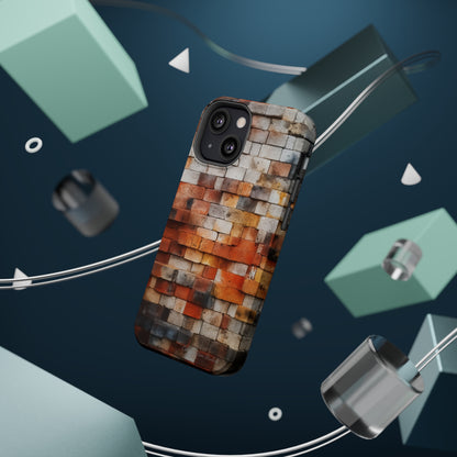 Introducing our "Urban Brickwork" Cell Phone Case – the perfect fusion of style and protection for your device -MagSafe Tough Cases