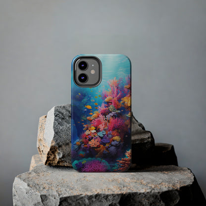 "Coral Reef Splendor" Cell Phone Case – Dive into the Vibrant Underwater World - Phone Cases