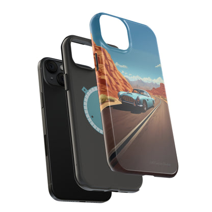 "Silver Racing Legend" -MagSafe Tough iPhone Cases