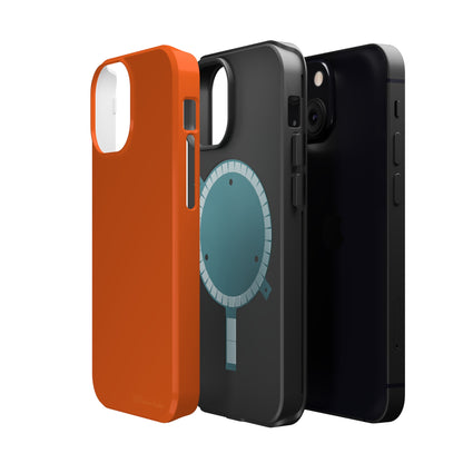 "Orange Burst" -MagSafe Tough iPhone Cases