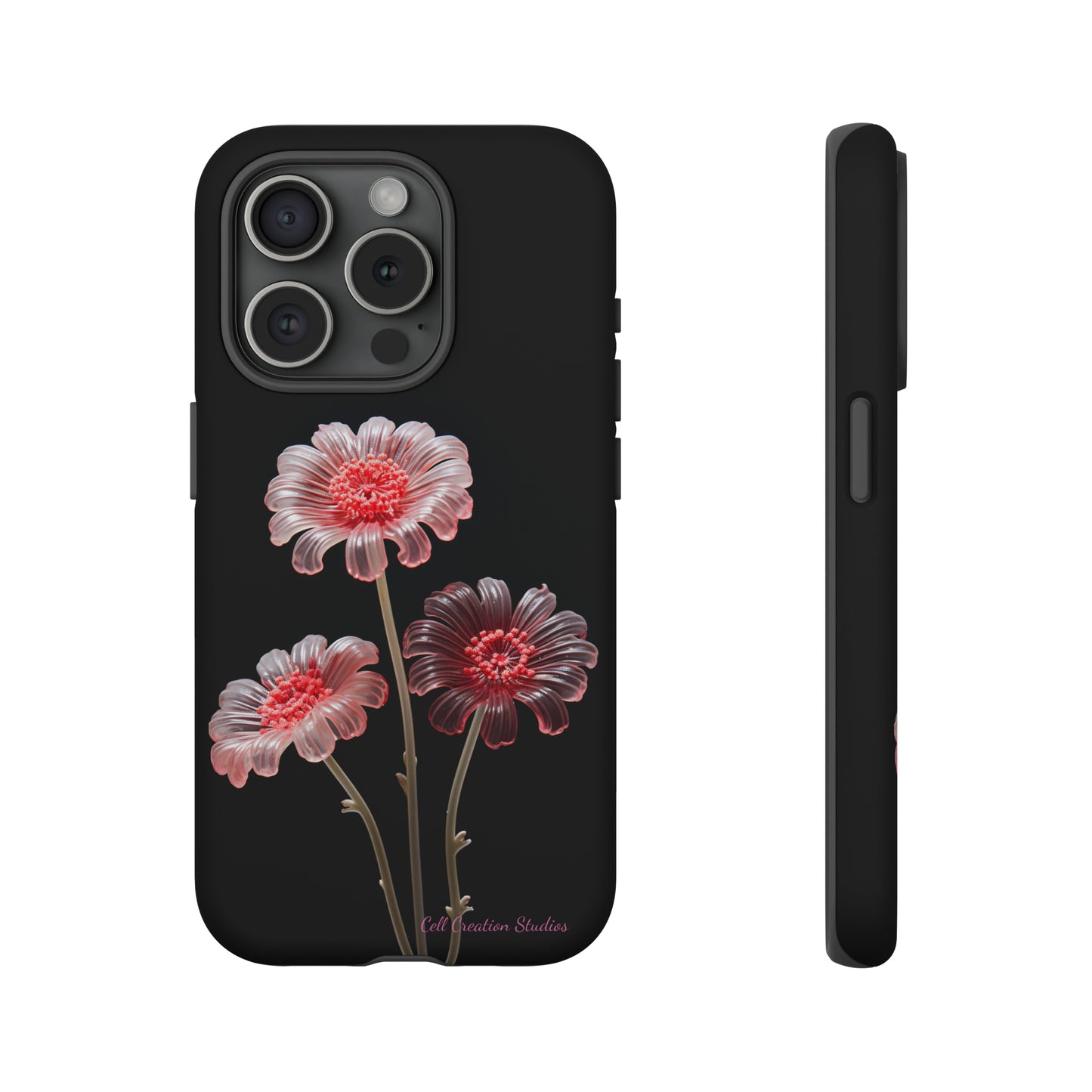 The "Desert Rose Glass Blossom" Phone Case -Tough Cases