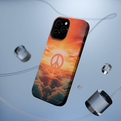 Introducing the "Sky Peace" Cell Phone Case – Carry Tranquility in Your Pocket -MagSafe Tough Cases