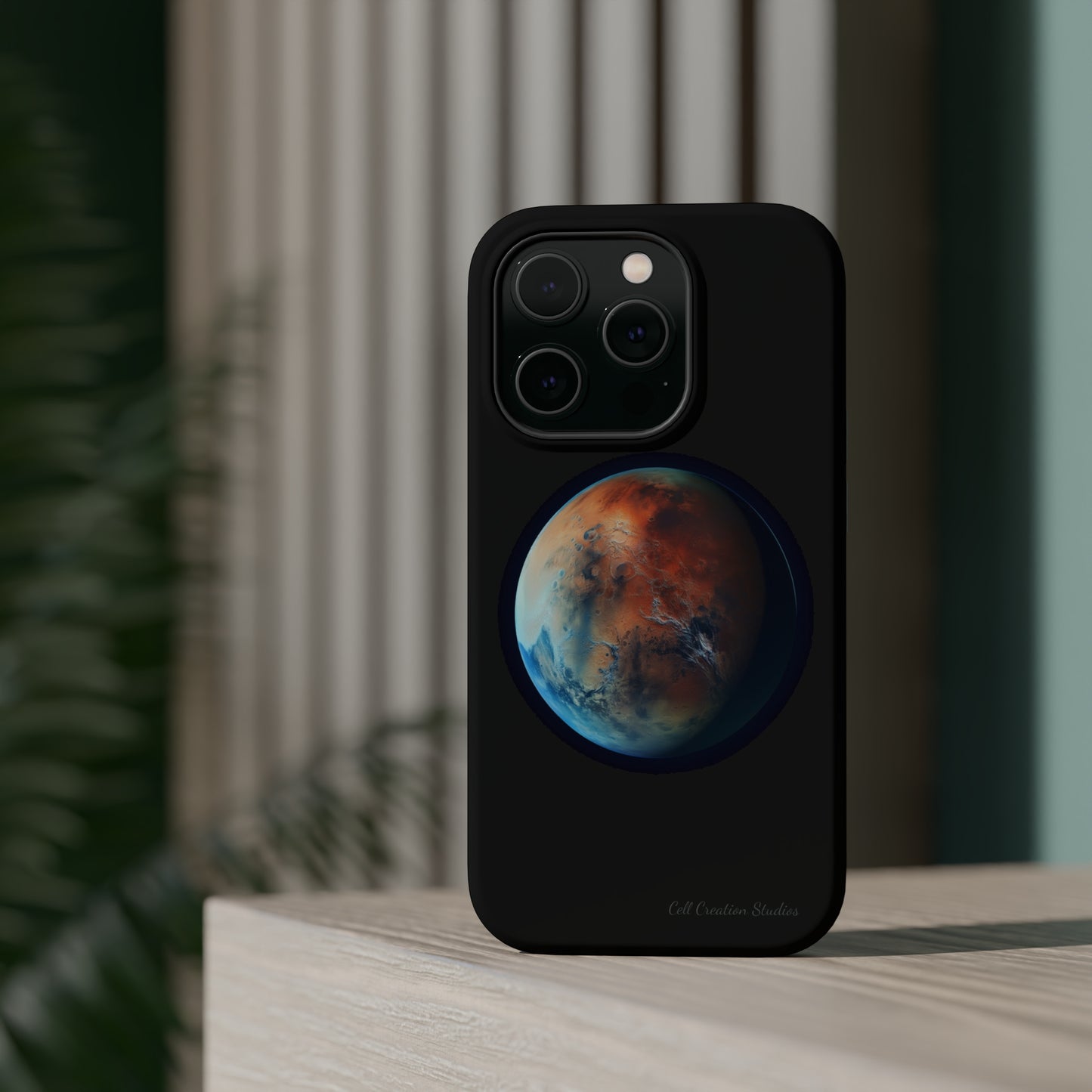 Introducing the "Mars Marvel" Cell Phone Case – Explore the Red Planet -MagSafe Tough Cases