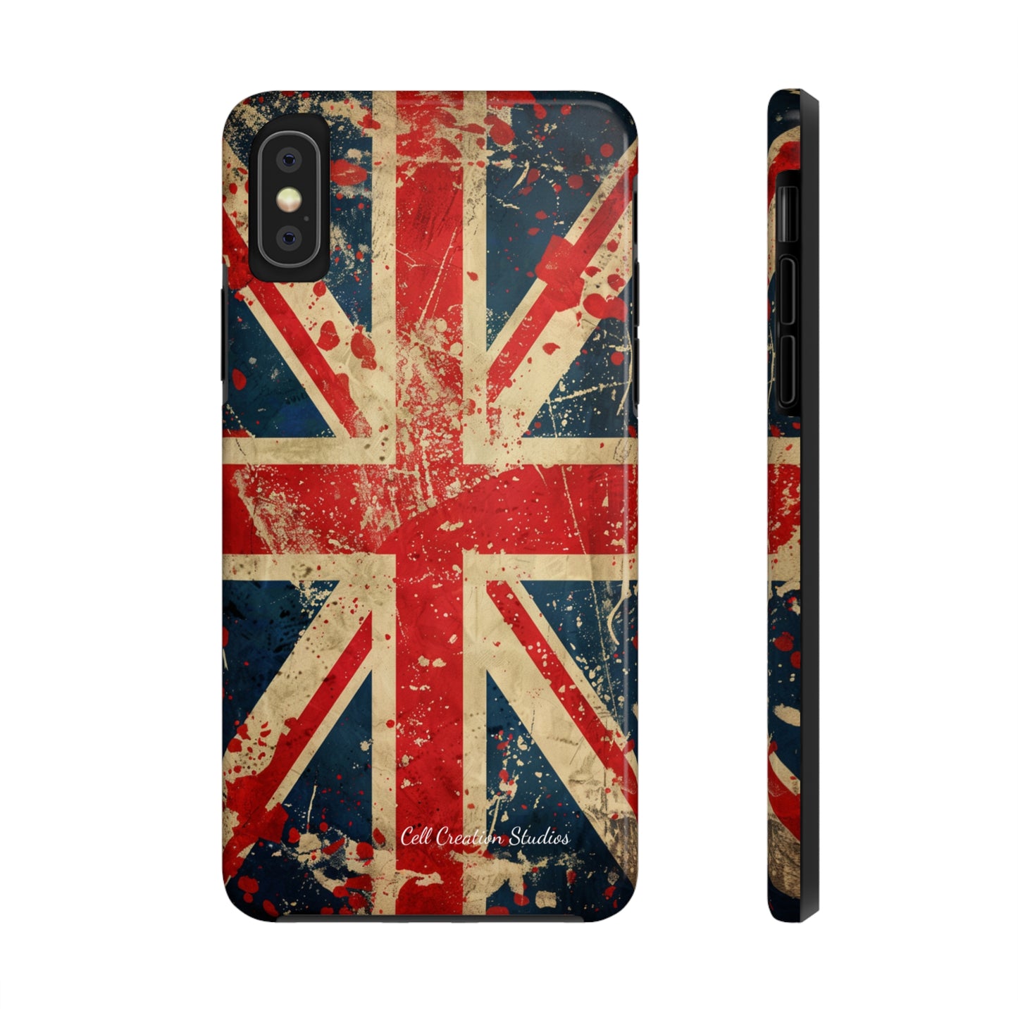 "Union Jack Flag" -Tough iPhone Cases