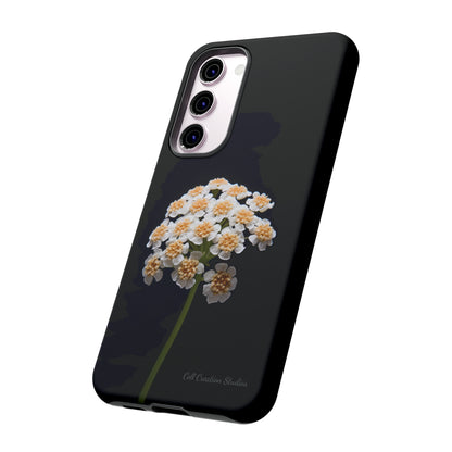 "Elegant Yarrow Bloom" -Tough Samsung Phone Cases