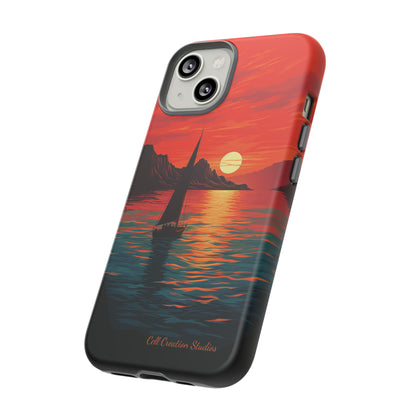 "Serenity at Sunset"  -Tough iPhone Cases