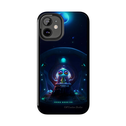 The "Cosmic Cruising Bored Alien" Phone Case-Tough Phone Cases