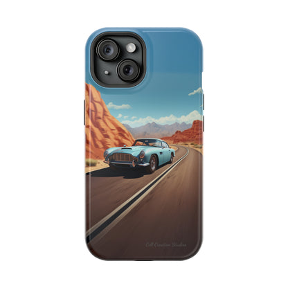 "Silver Racing Legend" -MagSafe Tough iPhone Cases