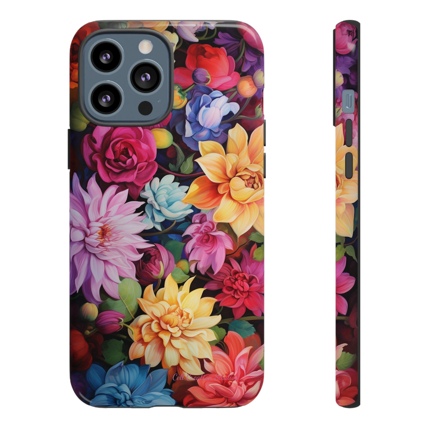 Introducing the "Blossom Beauty" Cell Phone Case – Elevate Your Style with Floral Charm -Tough Cases