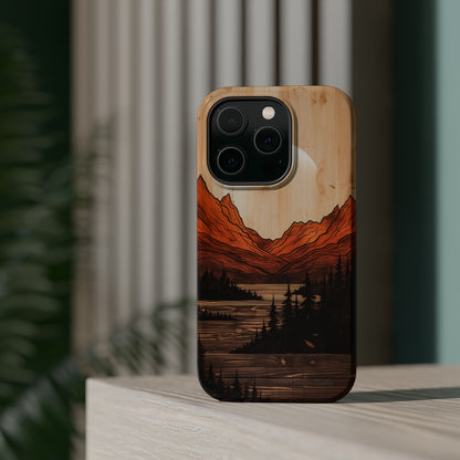 "Mountain Moonlight" Phone Case -MagSafe Tough Cases