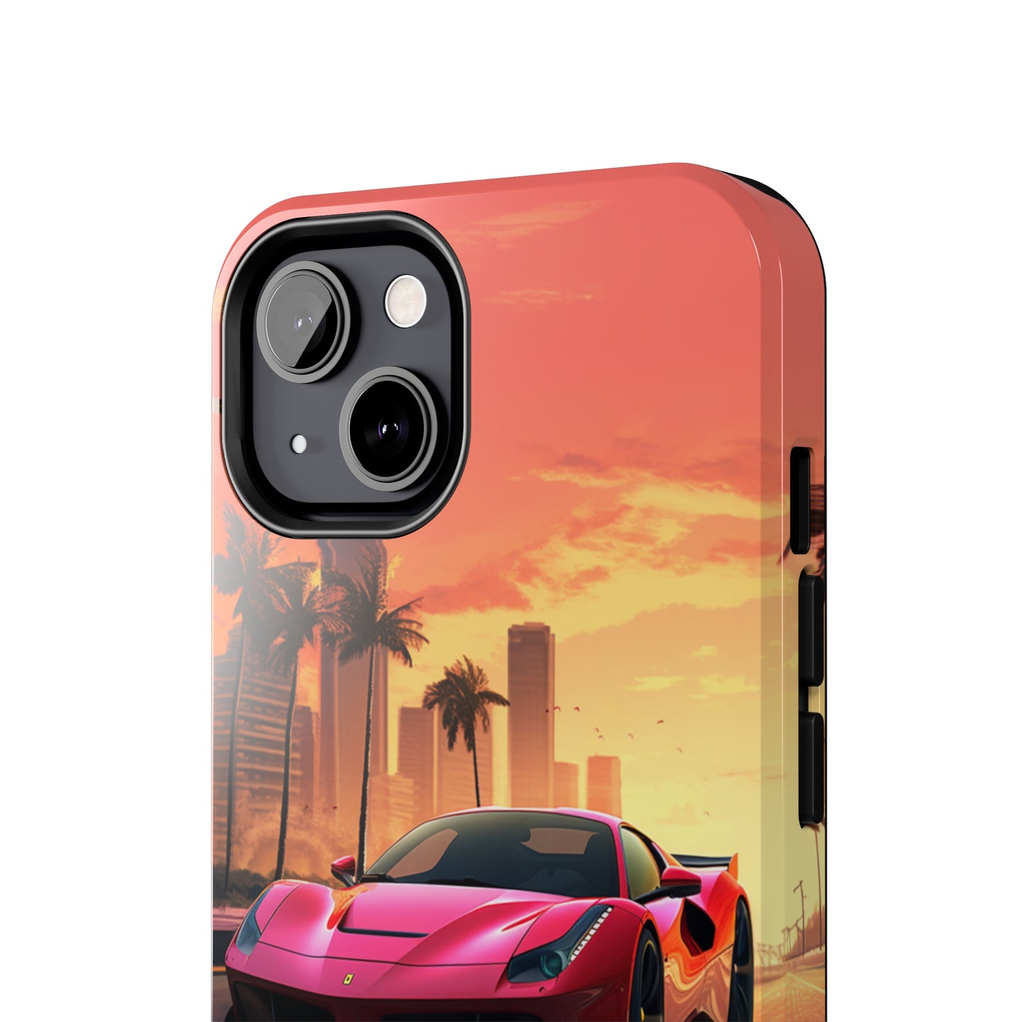 "Sunset Boulevard Ferrari Edition" -Tough iPhone Cases