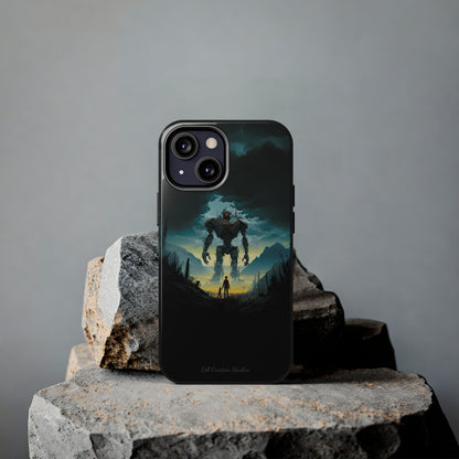 Introducing the "Rising Titan" Cell Phone Case – Witness the Astonishing Emergence of a Giant Robot! -Tough Phone Cases