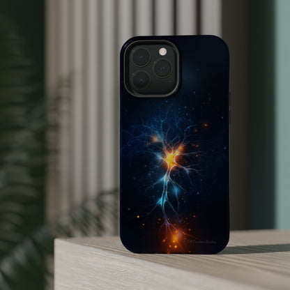 Introducing the "Luminous Neuron" Cell Phone Case – Illuminate Your Connection! -MagSafe Tough Cases