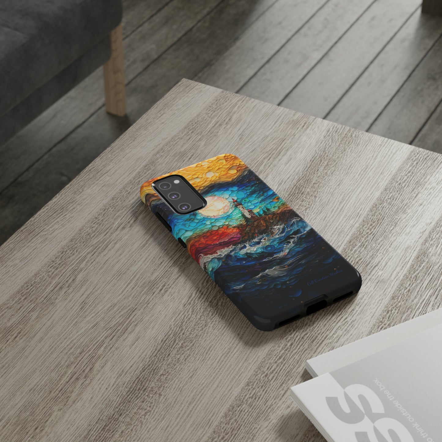 "Coastal Canvas Guardian" -Tough Samsung Phone Cases