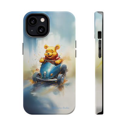 "Winnie-the-Pooh's Race Day" Phone Case -MagSafe Tough Cases