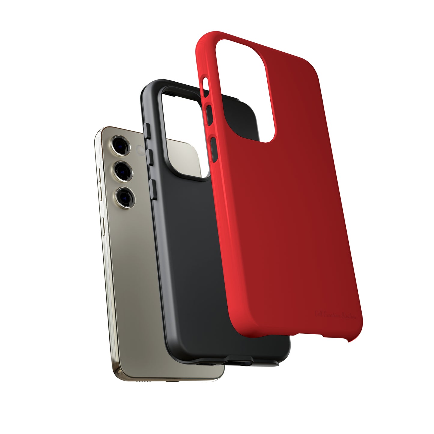 "Ruby Red Guardian" -Tough Samsung Cases