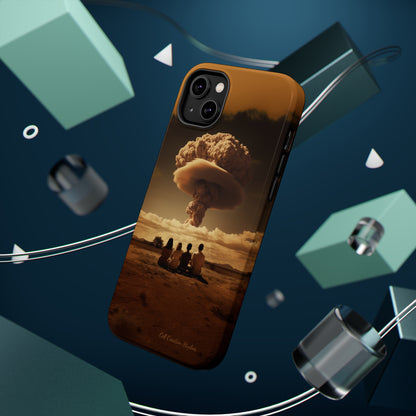 Introducing our "Skywatchers" Cell Phone Case - A Thought-Provoking Design -MagSafe Tough Cases