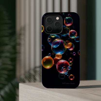 Elevate Your Phone's Aesthetic with our "BubbleBurst" Cell Phone Case -MagSafe Tough Cases