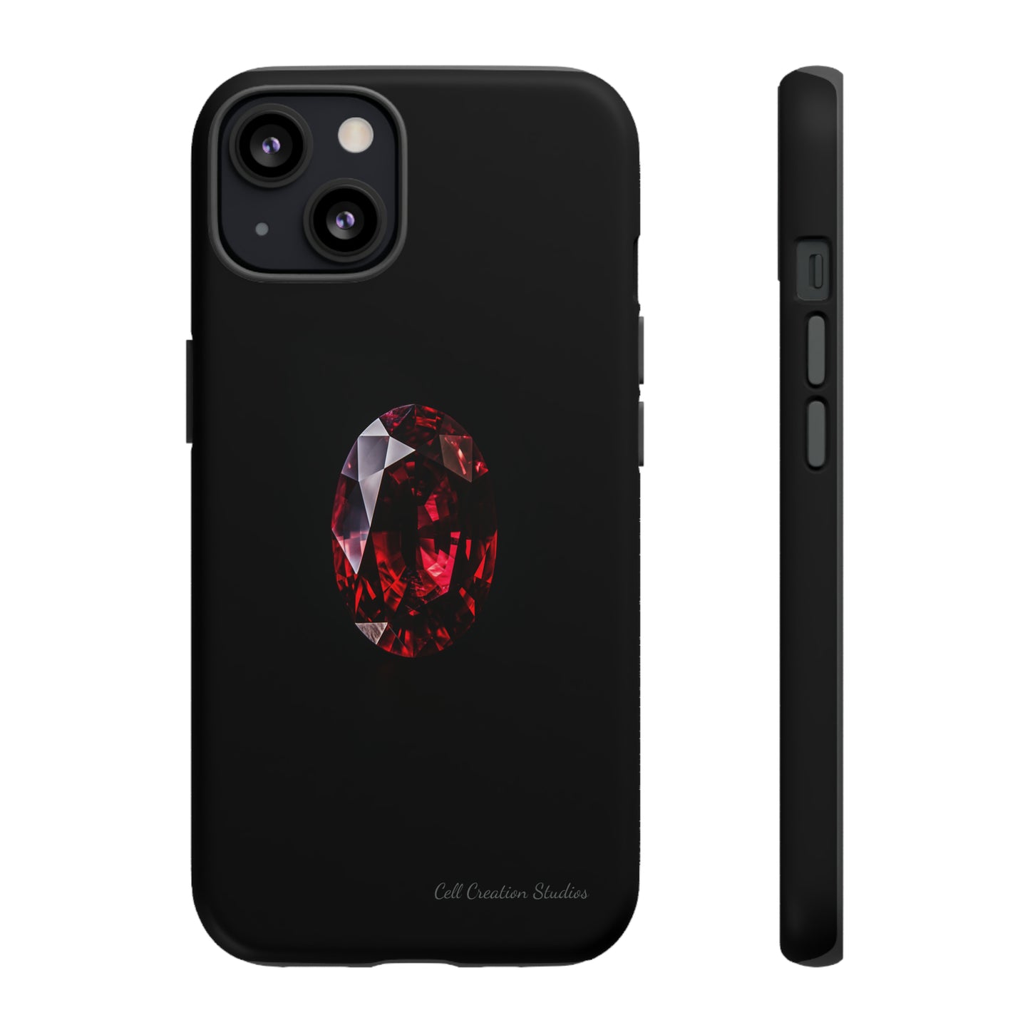 "Ruby Radiance" Phone Case -Tough Cases