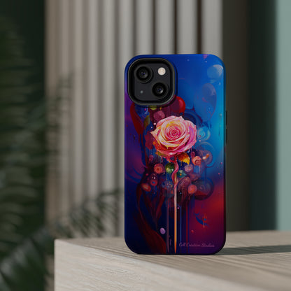 "Dreamy Rose Bloom Fantasy" -MagSafe Tough iPhone Cases