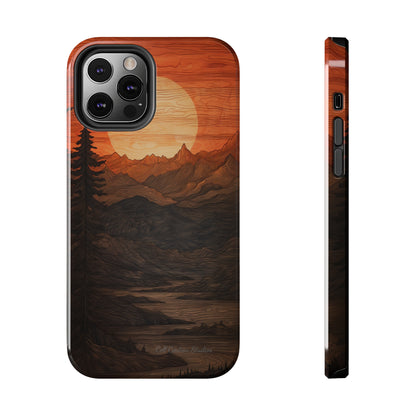 The "Sunset Mountains" Phone Case -Tough Phone Cases