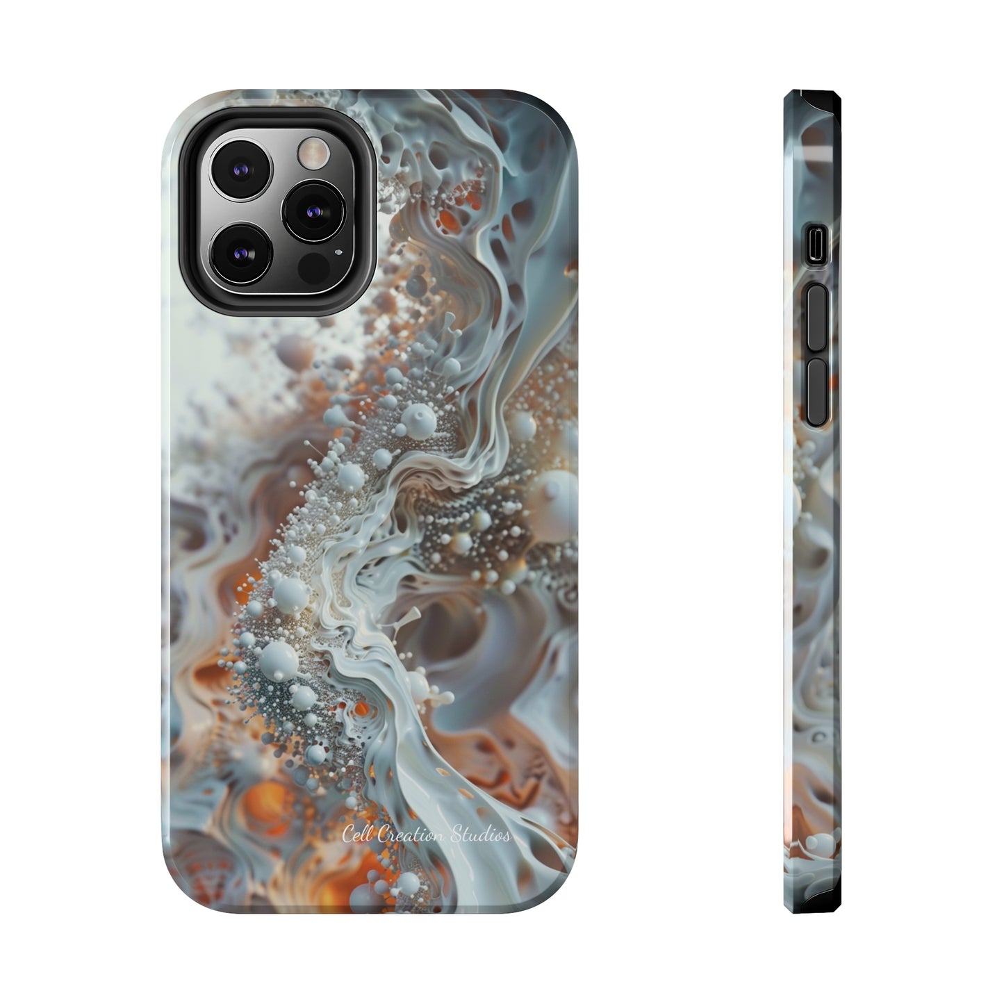 "3D Liquid Splash" -Tough iPhone Cases