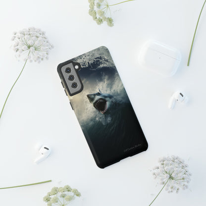 The "Ocean King Great White Shark" Phone Case -Tough Cases