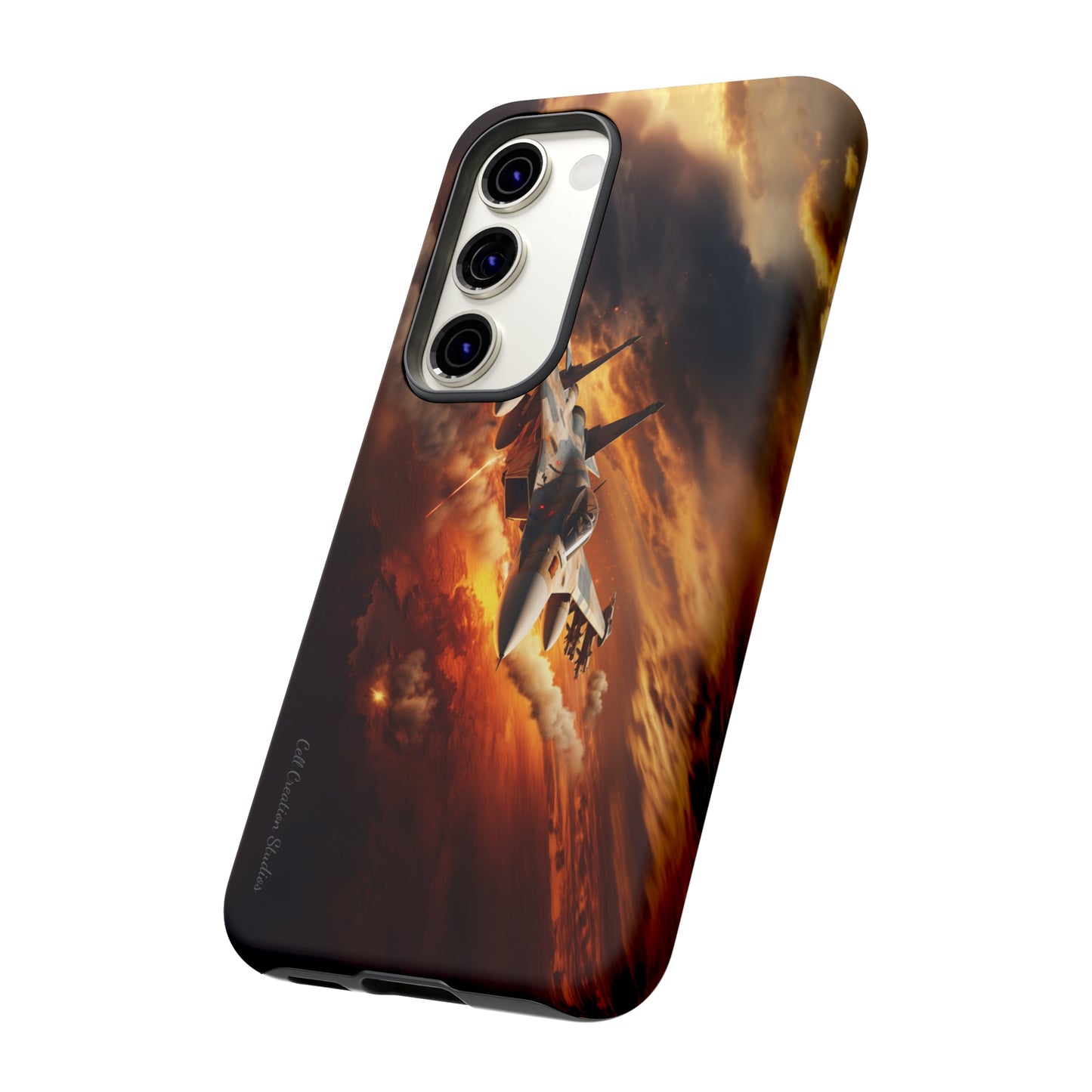 Introducing the "Sky Dominator" Fighter Jet Cell Phone Case – Unleash High-Flying Power! -Tough Cases